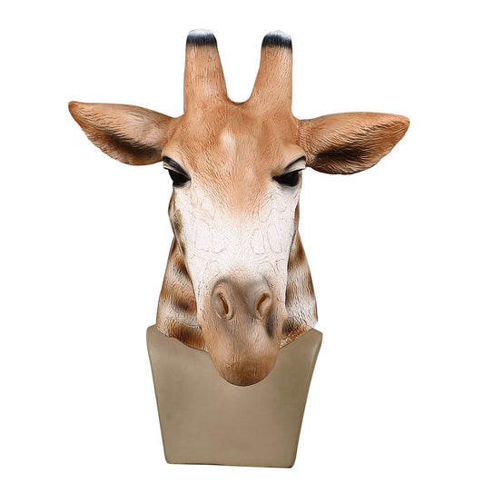 Giraffe Cosplay Mask Halloween Props