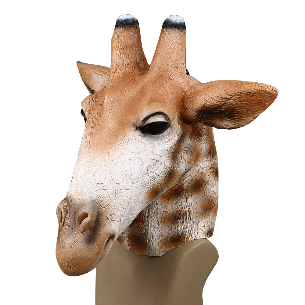 Giraffe Cosplay Mask Halloween Props