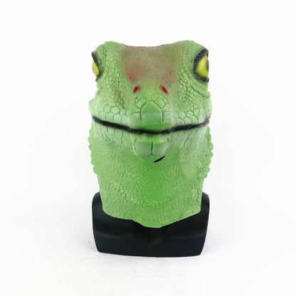 Green Lizard Cosplay Mask Halloween Cosplay Prop