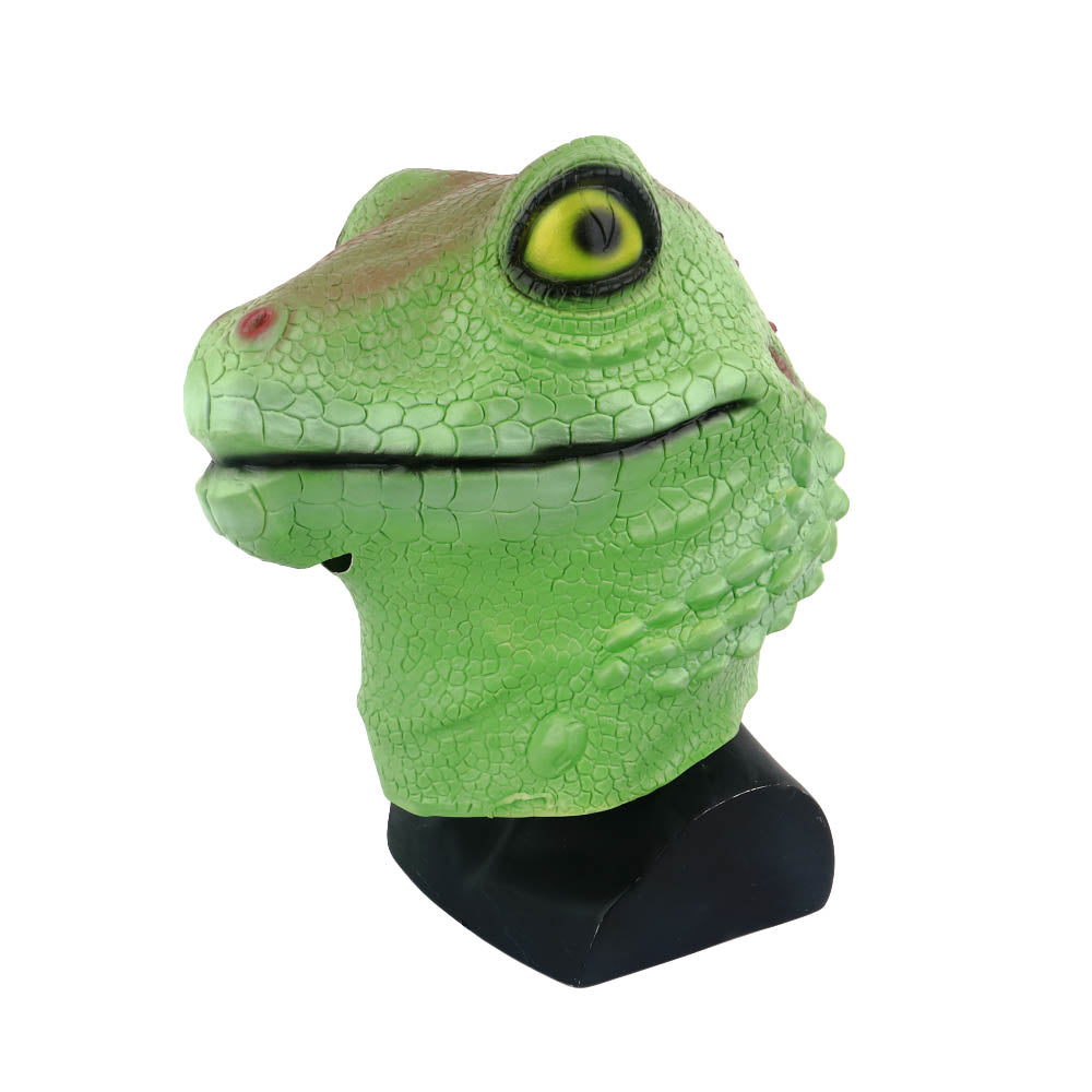 Green Lizard Cosplay Mask Halloween Cosplay Prop