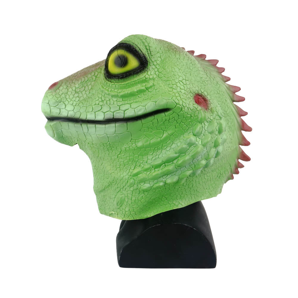 Green Lizard Cosplay Mask Halloween Cosplay Prop