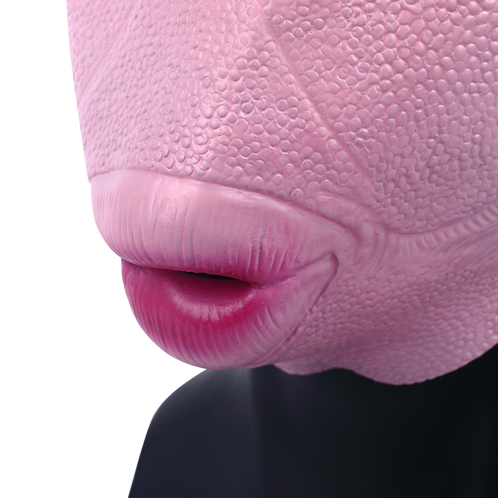 Pink Fish Cosplay Mask Halloween Cosplay Prop