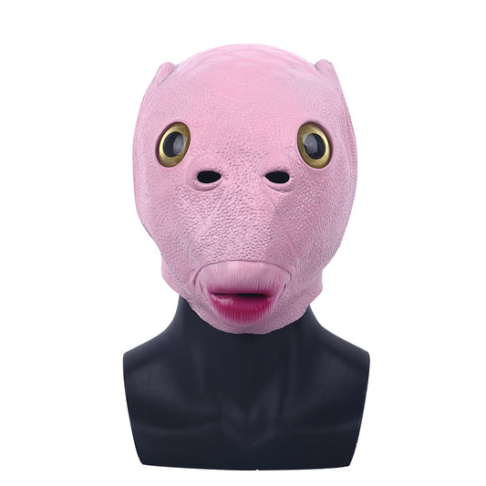 Pink Fish Cosplay Mask Halloween Cosplay Prop