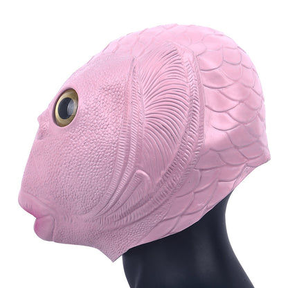 Pink Fish Cosplay Mask Halloween Cosplay Prop